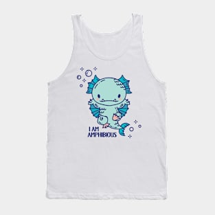 Cute Amphibious monster swimmer Tank Top